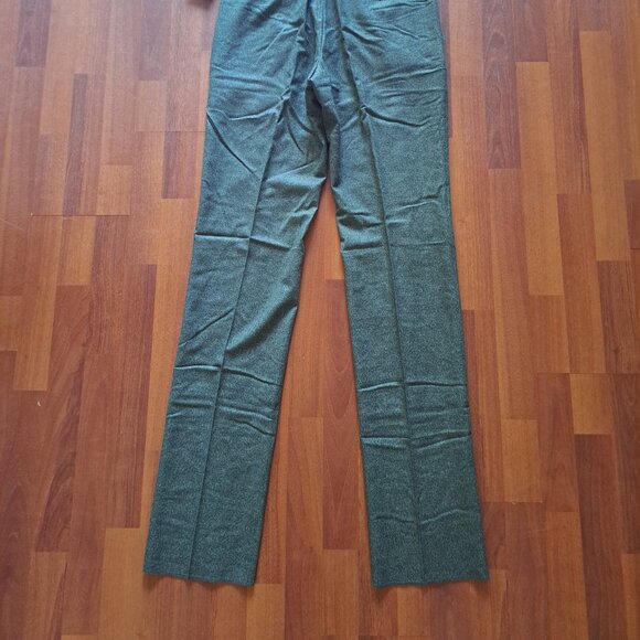 NEW 6 East Men's Green 100% Wool Pants Size 32 - Picture 11 of 16